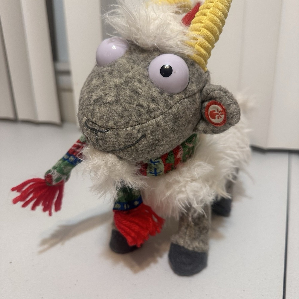 Hallmark Season's Screamings Goat Plush With Sound and Motion 2024